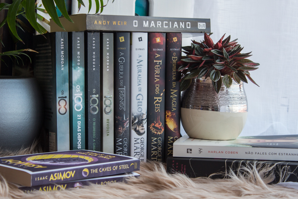 Pile of books that where adapted to cinema and TV