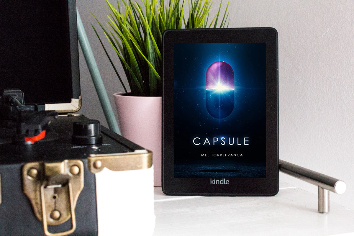 Photo of the book cover dysplaid on a kindle.