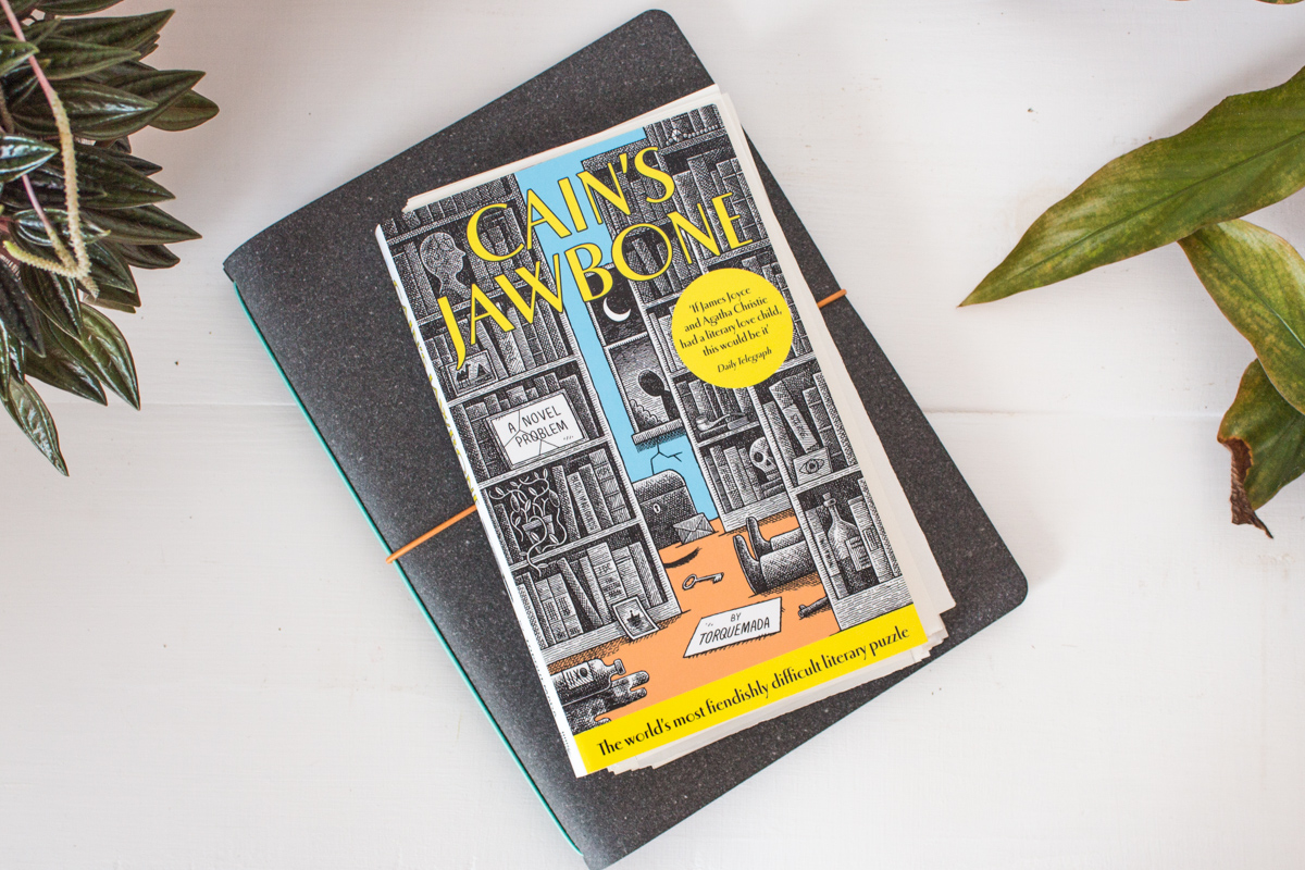 Overlook at the cover against a white background.