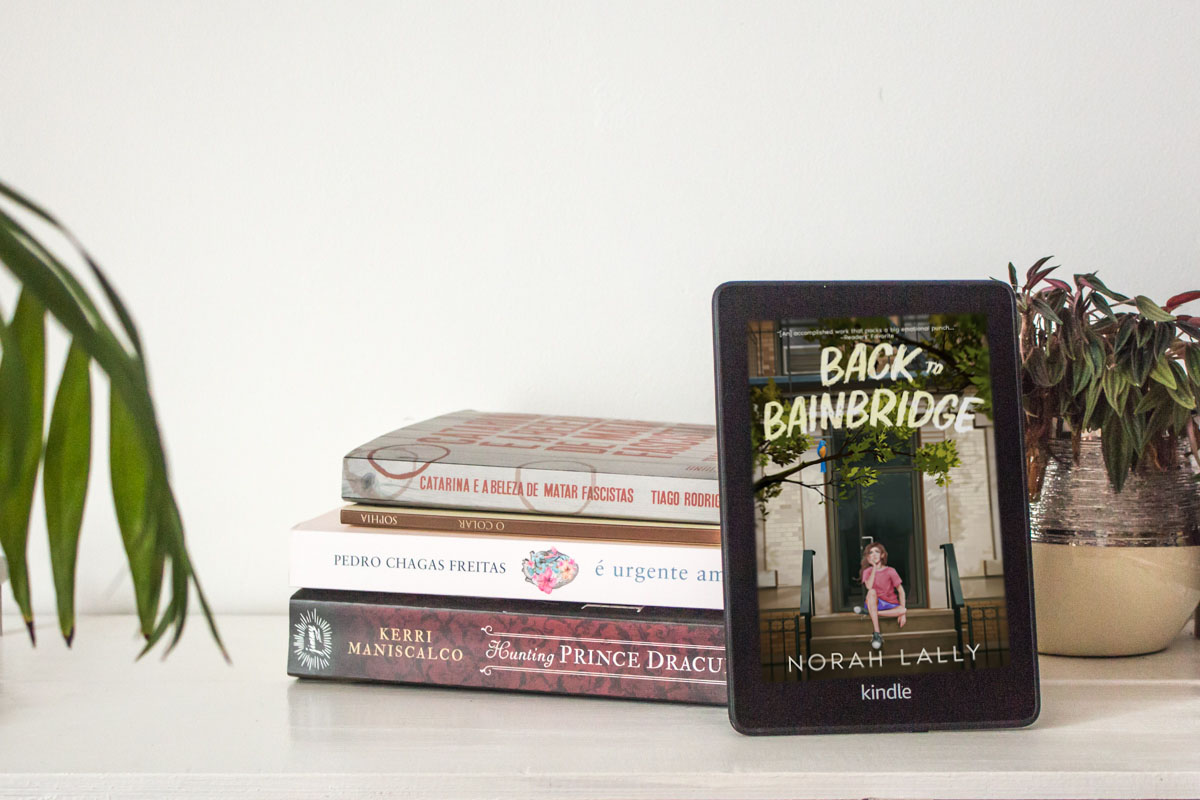 Pile of the books read in December.