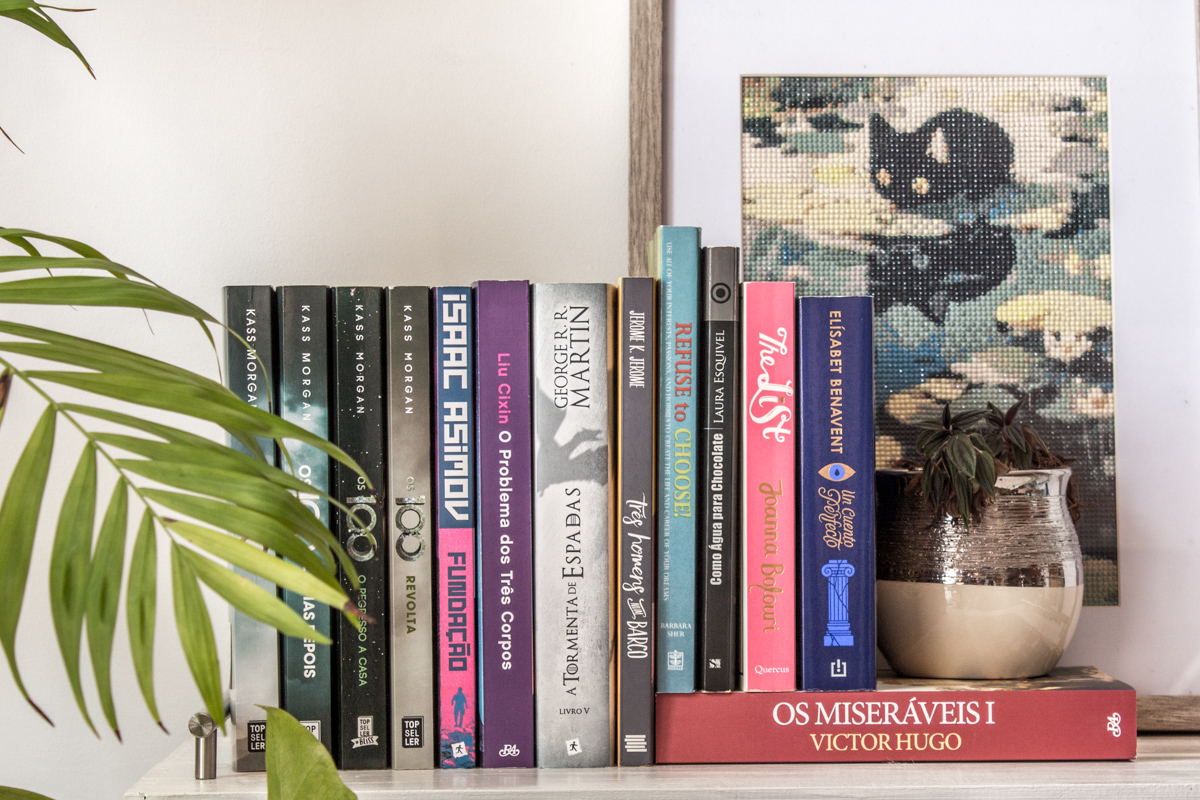 All the books I read and bought from February to May.